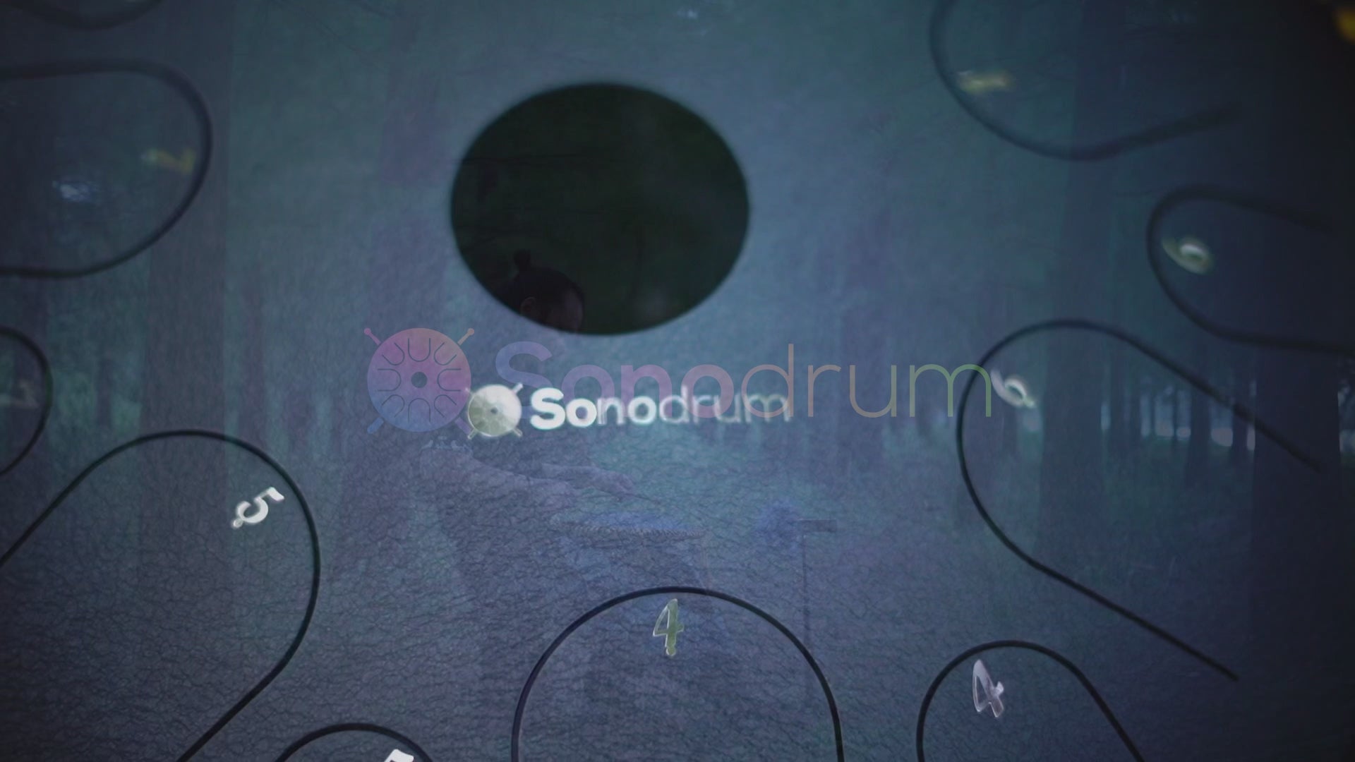 Sonodrum Zungentrommel - "Exclusive" - Handgefertigt - 38cm - 14 Zungen - C-Dur - Video