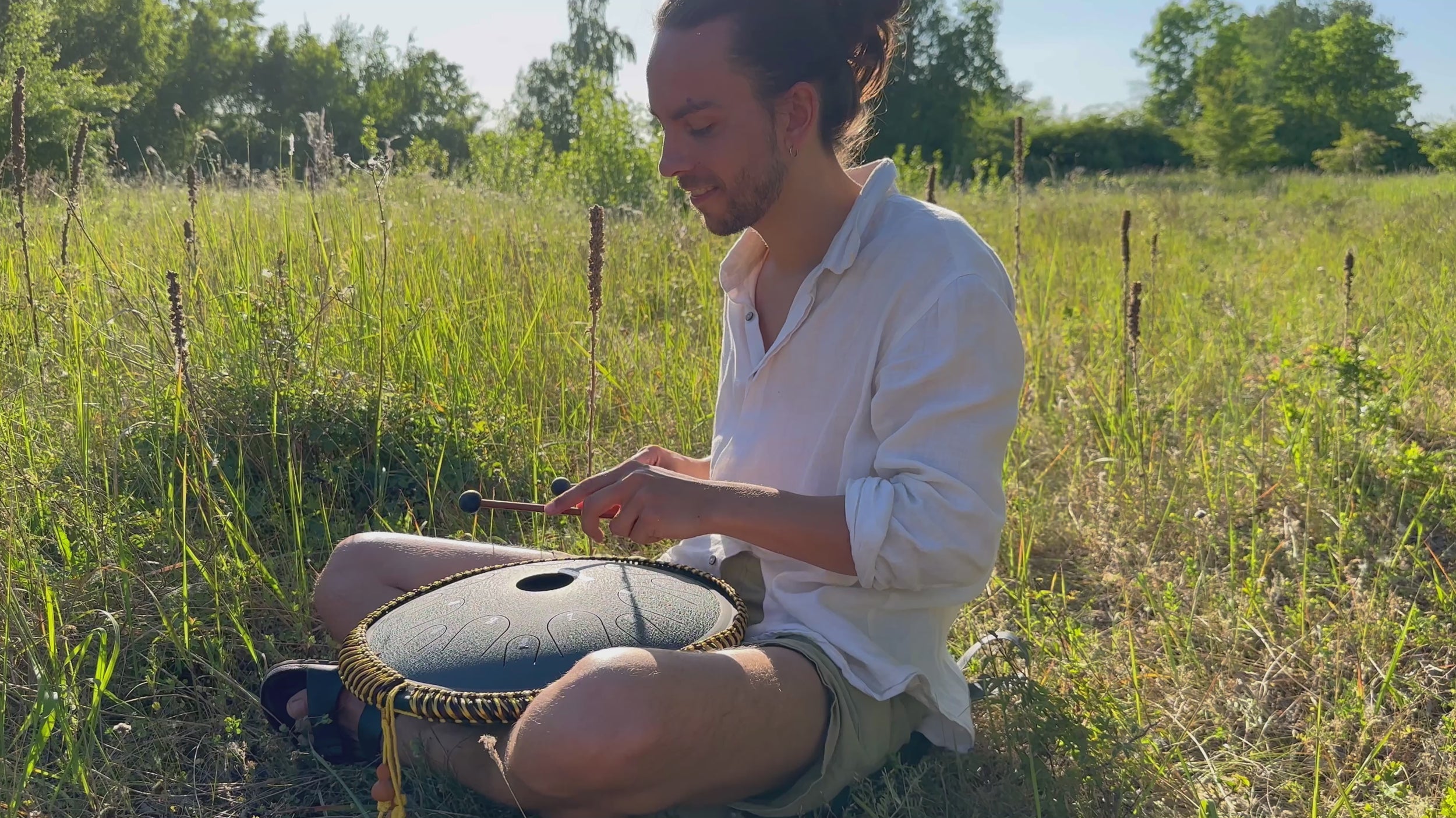 Sonodrum Zungentrommel - "Exclusive" - Handgefertigt - 38cm - 14 Zungen - C-Dur