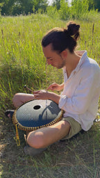 Sonodrum Zungentrommel - "Exclusive" - Handgefertigt - 38cm - 14 Zungen - C-Dur