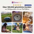 Sonodrum Zungentrommel - "Premium" - Handgefertigt - 35,5cm - 15 Zungen - C-Dur