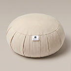 sonodrum meditationskissen rund in beige