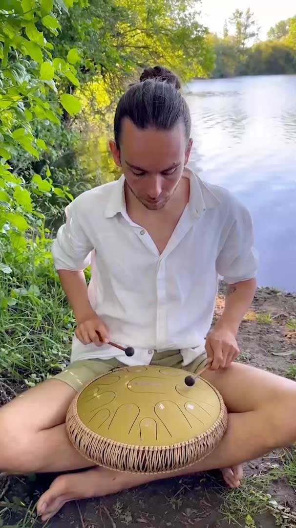 Sonodrum Tongue Drum - Kit de démarrage pour la méditation 
