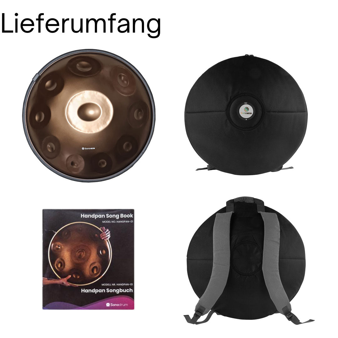 sonodrum sonopan handpan lieferumfang