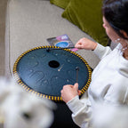 Sonodrum Zungentrommel - "Exclusive" - Handgefertigt - 38cm - 14 Zungen - C-Dur