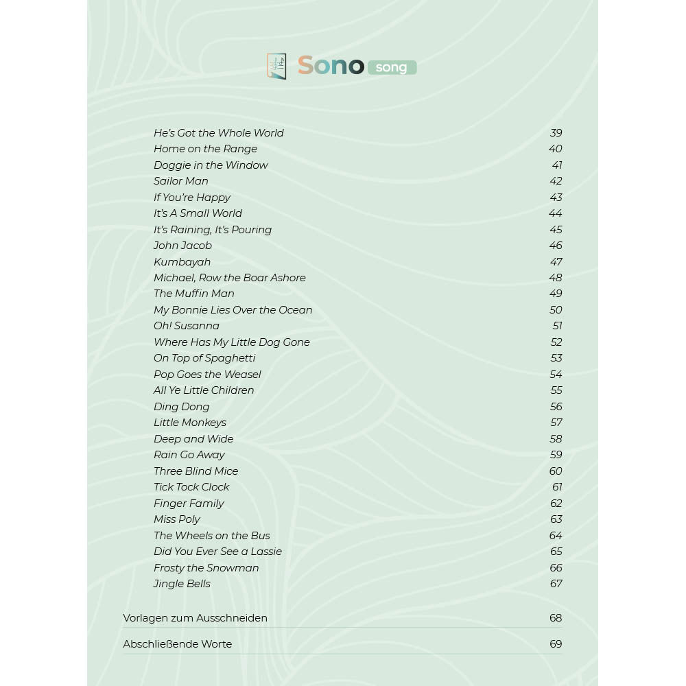 Zungentrommel Musikbuch - 50 Popsongs - Für alle Zungentrommeln in C-Dur mit 8 / 11 / 13 / 14 / 15 Zungen - PDF zum Download3